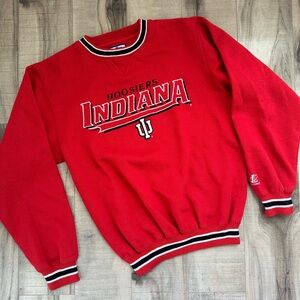 Vintage Indiana Hoosiers Red Sweatshirt